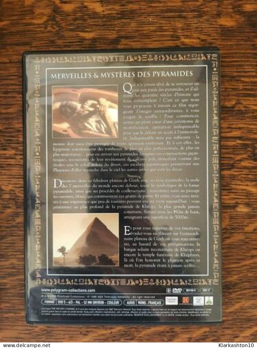 DVD - The History Channel L'Egypte Des Pharaons - Otros & Sin Clasificación