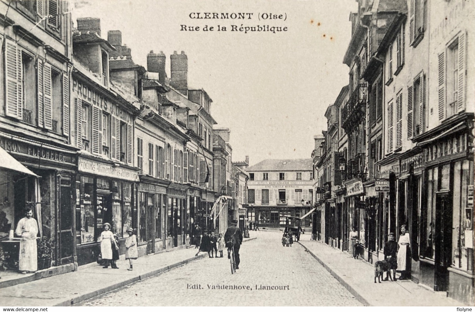 Clermont - Rue De La République - Papeterie - Magasins Commerces - Clermont