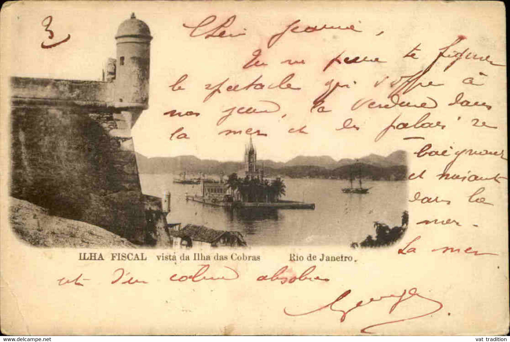 BRÉSIL - Carte Postale - Rio De Janeiro - Vista Da Ilha Das Cobras - L 129541 - Rio De Janeiro