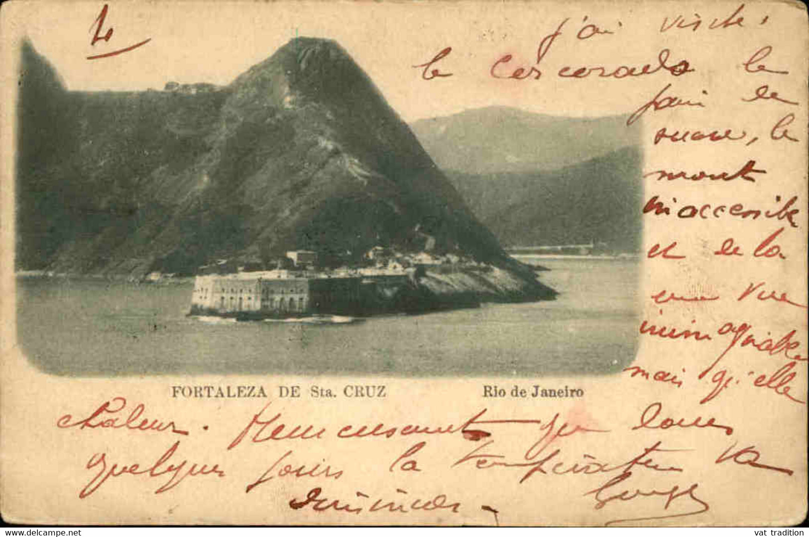 BRÉSIL - Carte Postale - Rio De Janeiro - Fortaleza De Sta. Cruz - L 129542 - Rio De Janeiro