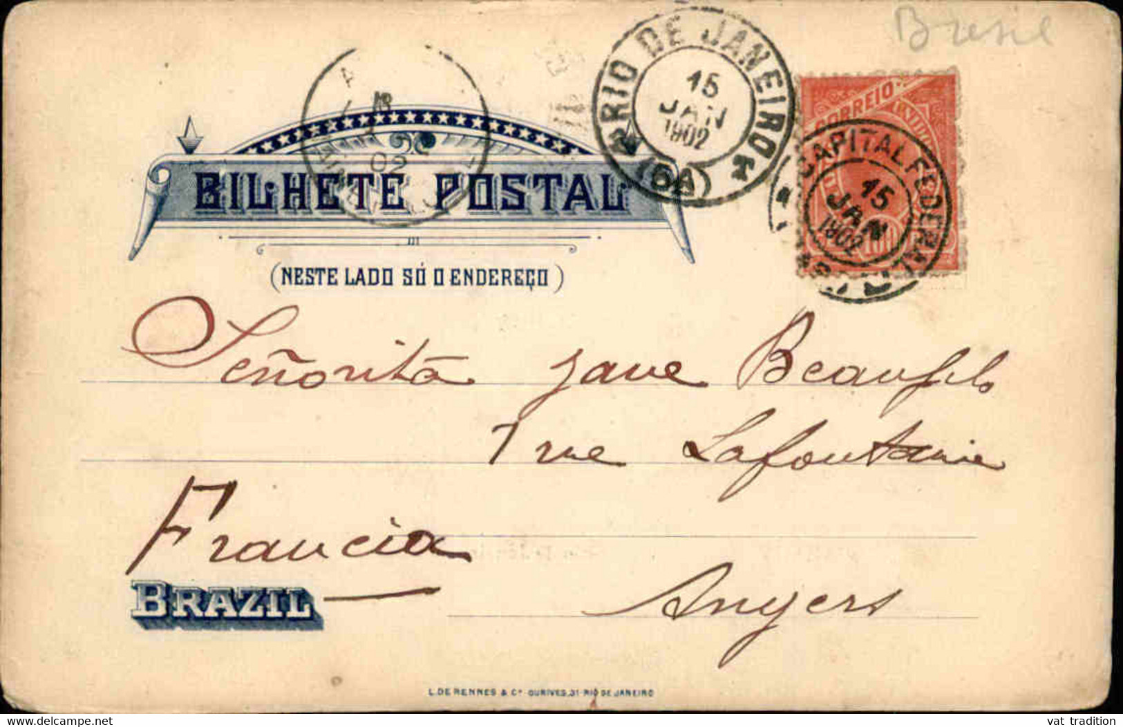 BRÉSIL - Carte Postale - Rio De Janeiro - Icarahy - L 129543 - Rio De Janeiro