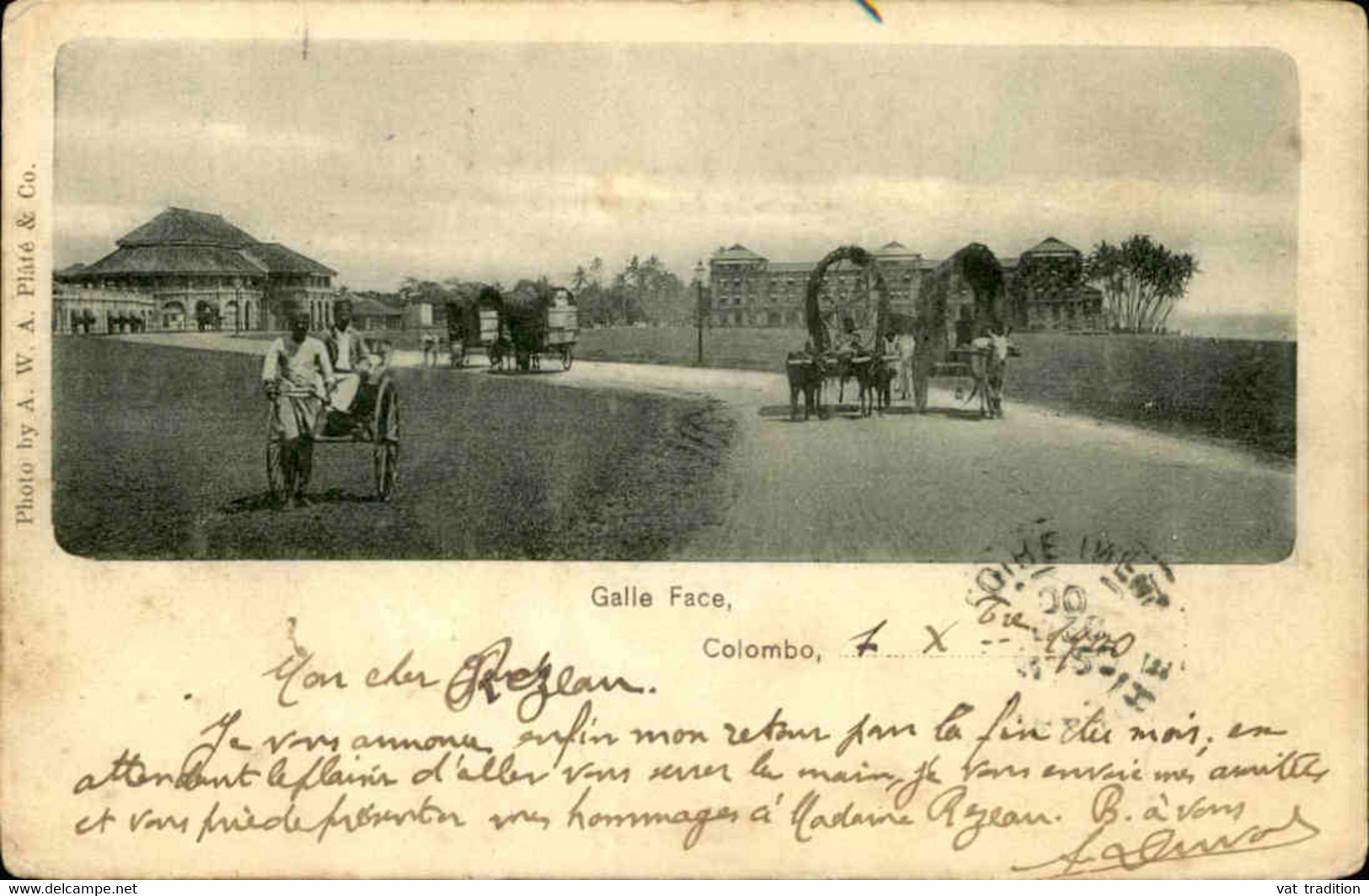 CEYLAN - Carte Postale - Colombo - Galle Face - L 129548 - Sri Lanka (Ceylon)