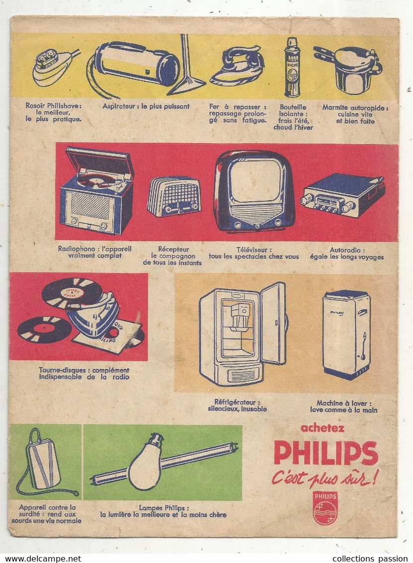 Protége Cahiers, PHILIPS C'est Plus Sur !,  Frais Fr 1.95e - Omslagen Van Boeken