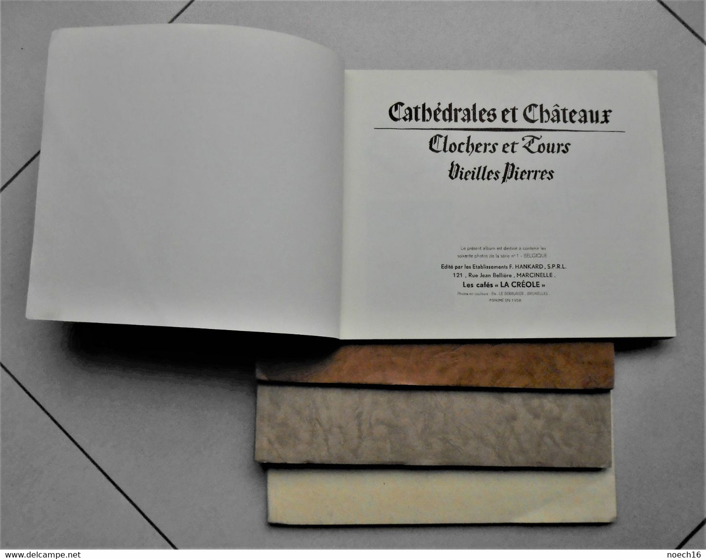 4 Albums Chromos Complets  - Cafés La Créole - Cathédrales Et Châteaux - Albums & Catalogues