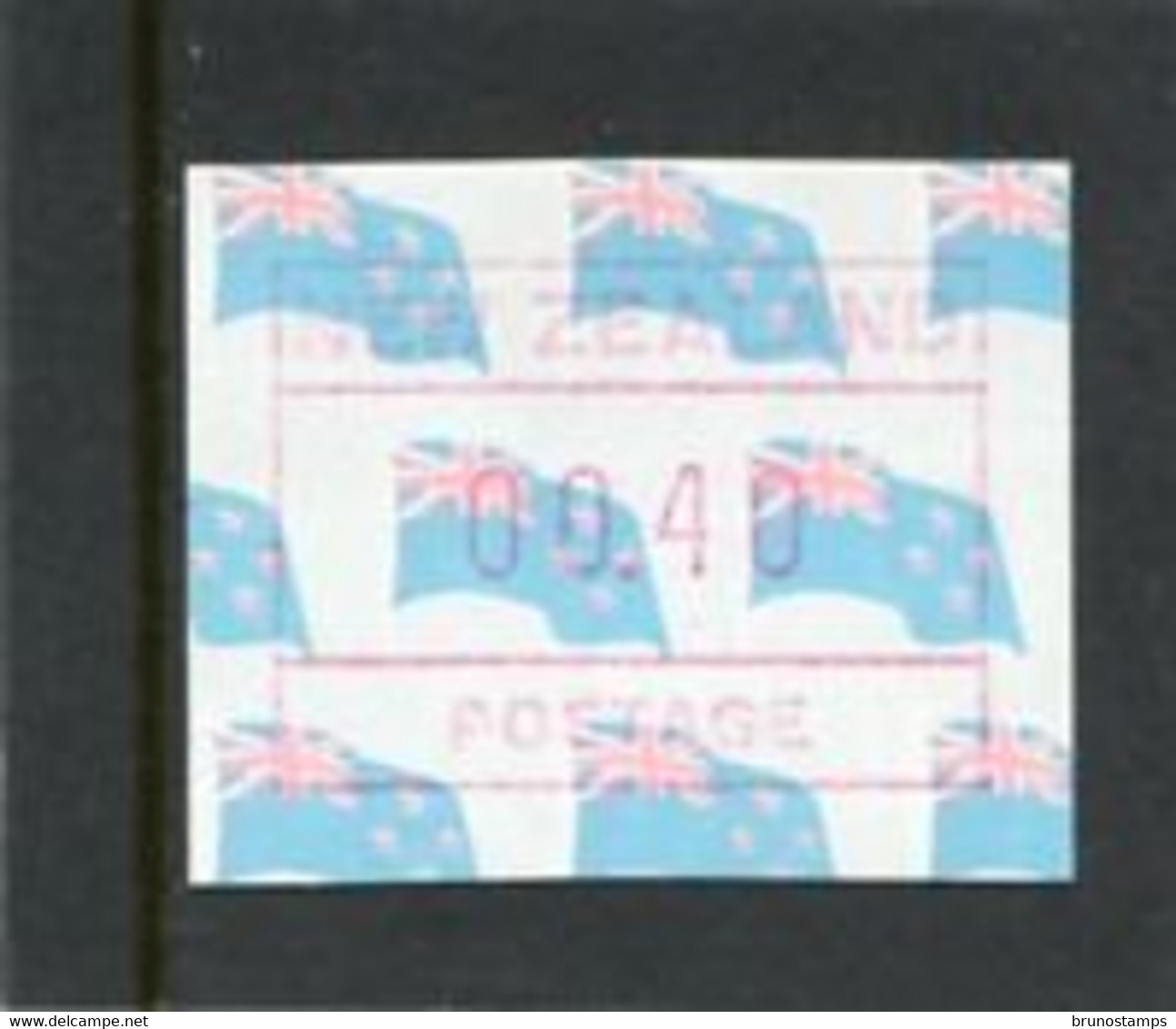 NEW ZEALAND - 1988  FRAMA  40c  THIRD ISSUE  MINT NH - Variétés Et Curiosités