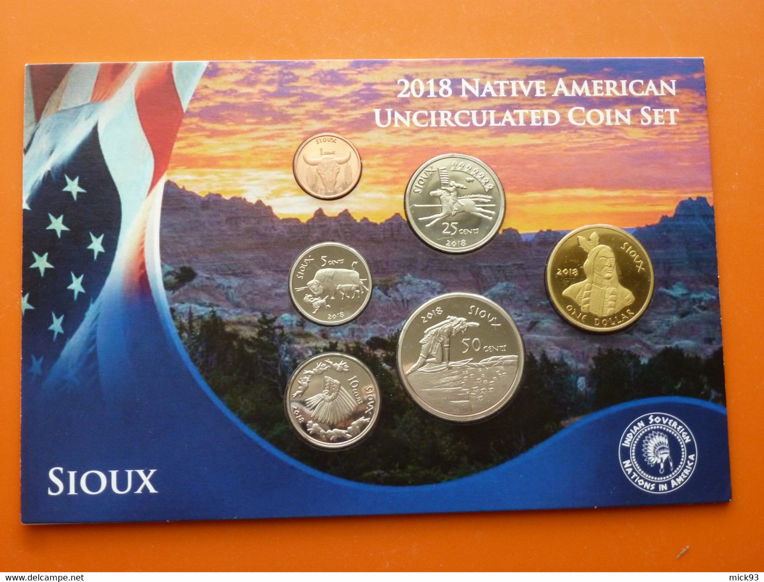 USA Set De Pièces Sioux - Sonstige – Amerika