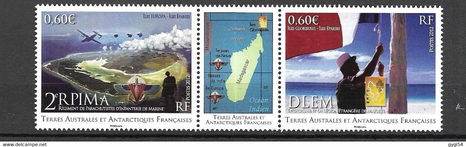 TAAF 2012 Cat Yt N° 626, 627  N** MNH - Blocs-feuillets