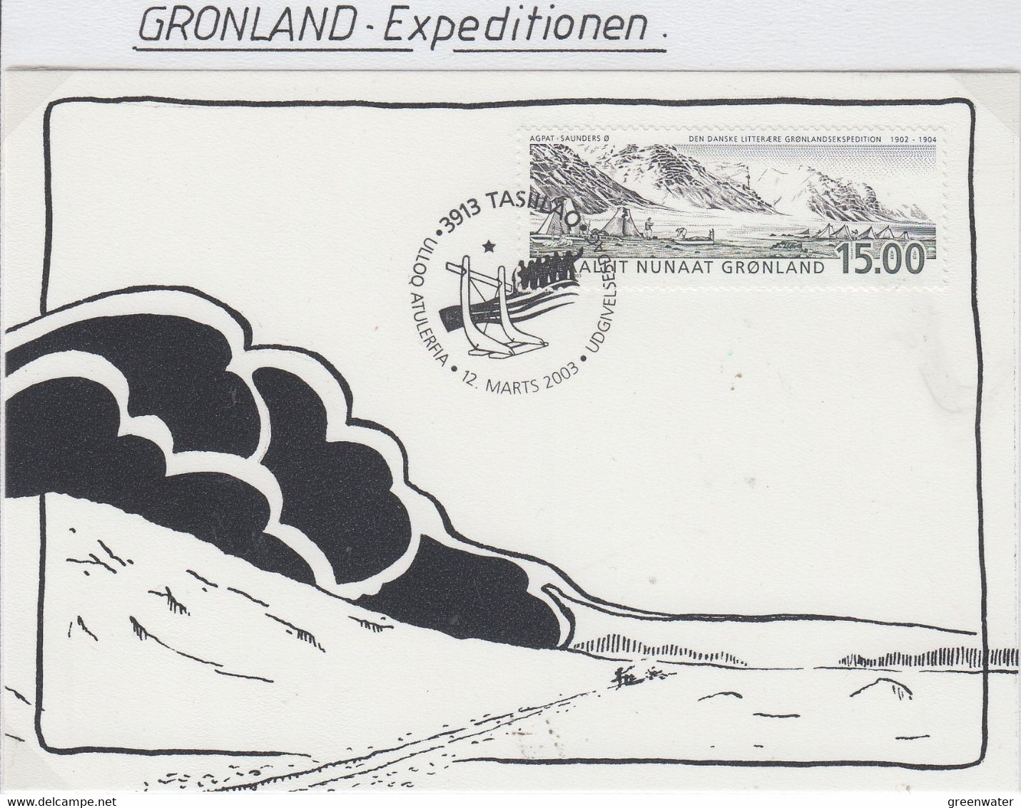 Greenland 2003 Greenland Expeditions 1v Maxicard  LG151) - Maximum Cards