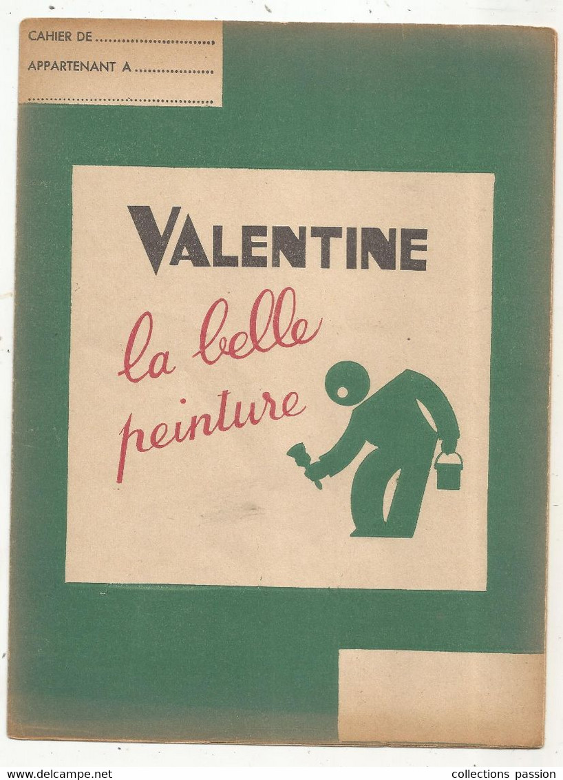 Protége Cahiers, LA BELLE PEINTURE VALENTINE ,  Frais Fr 1.95e - Book Covers