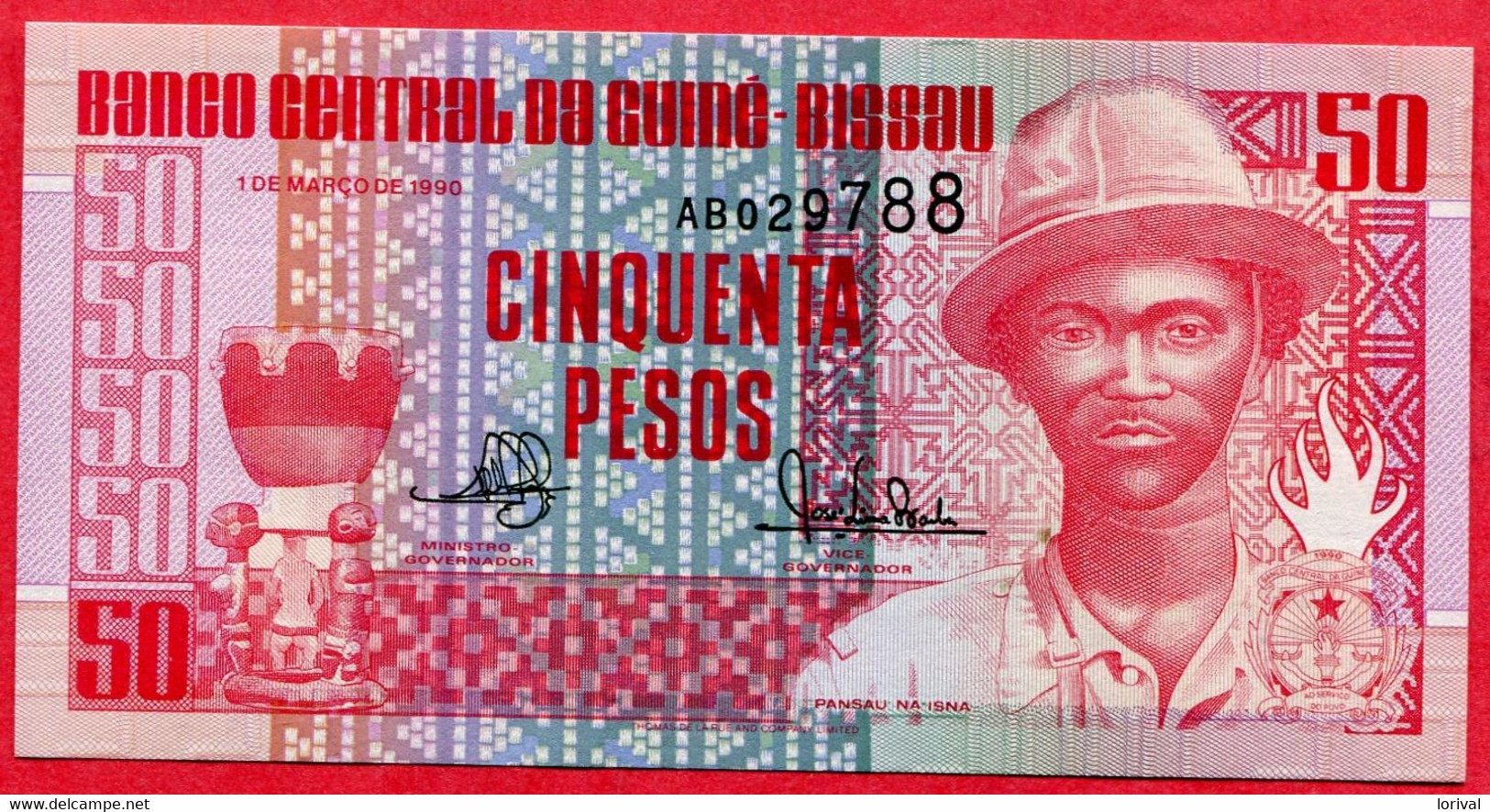 50 Peso  Neuf 4 Euro - Guinea-Bissau