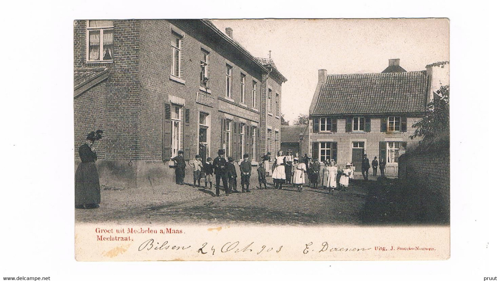 Maasmechelen Meelstraat Zeldzaam Topanimatie 1903 - Maasmechelen