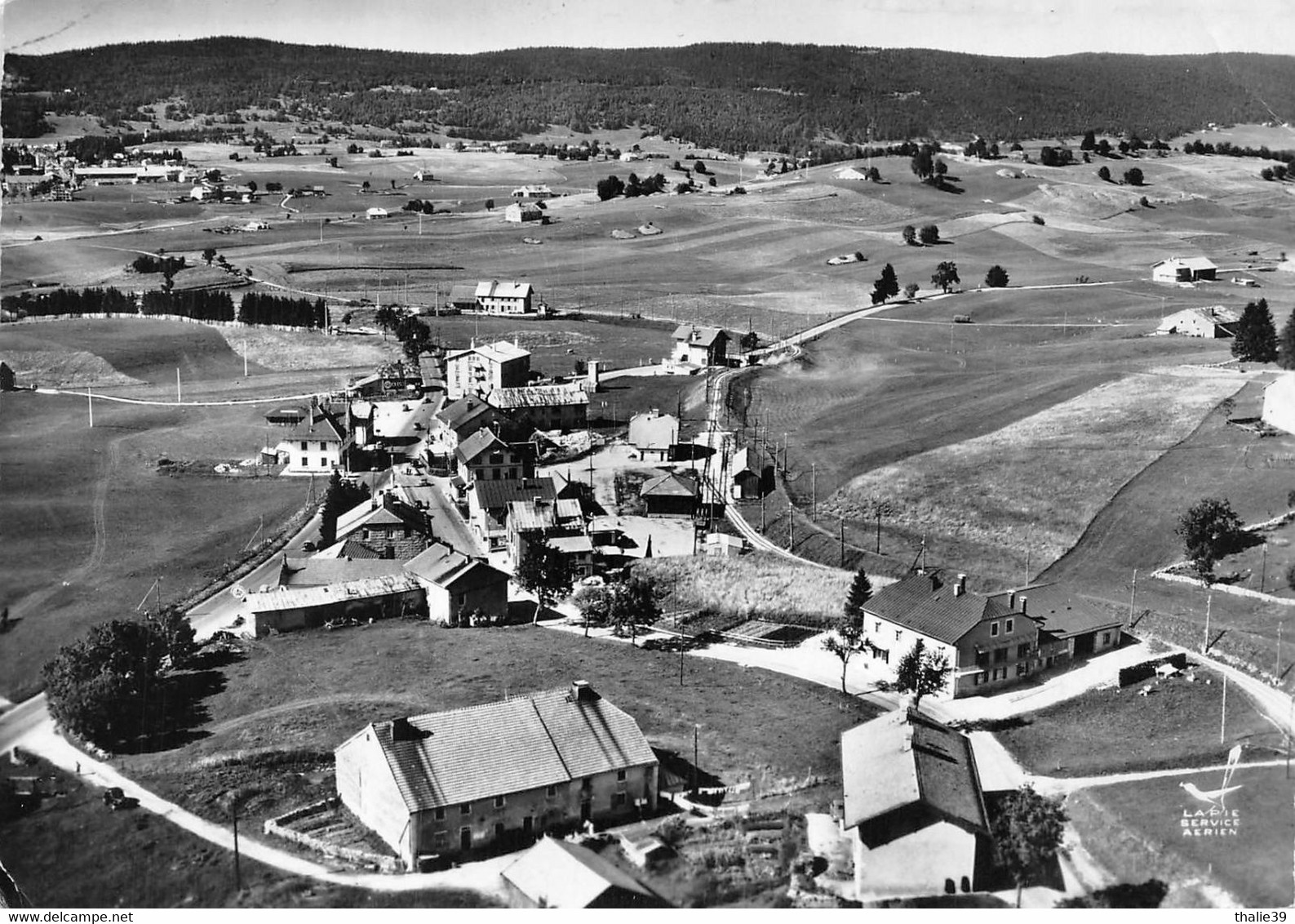 La Cure Les Rousses Saint St Cergue Près Morez Prémanon Petit Plan Gare Suisse Tramway La Pie Lapie - Andere & Zonder Classificatie