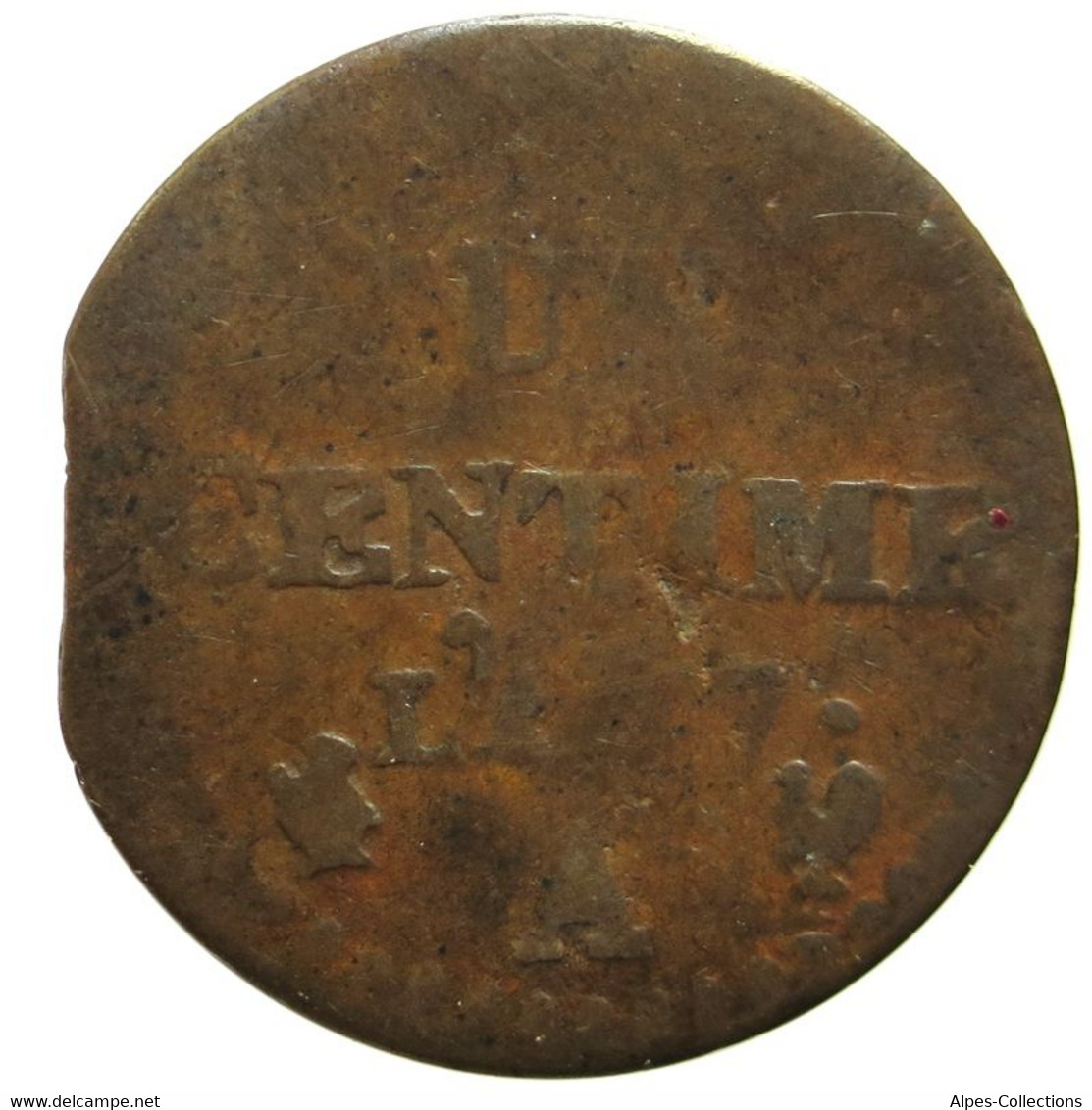 F10012.1 - FRANCE - 1 Centime Dupré - An 7 (grand) - 53/50 - 1795-1799 French Directory