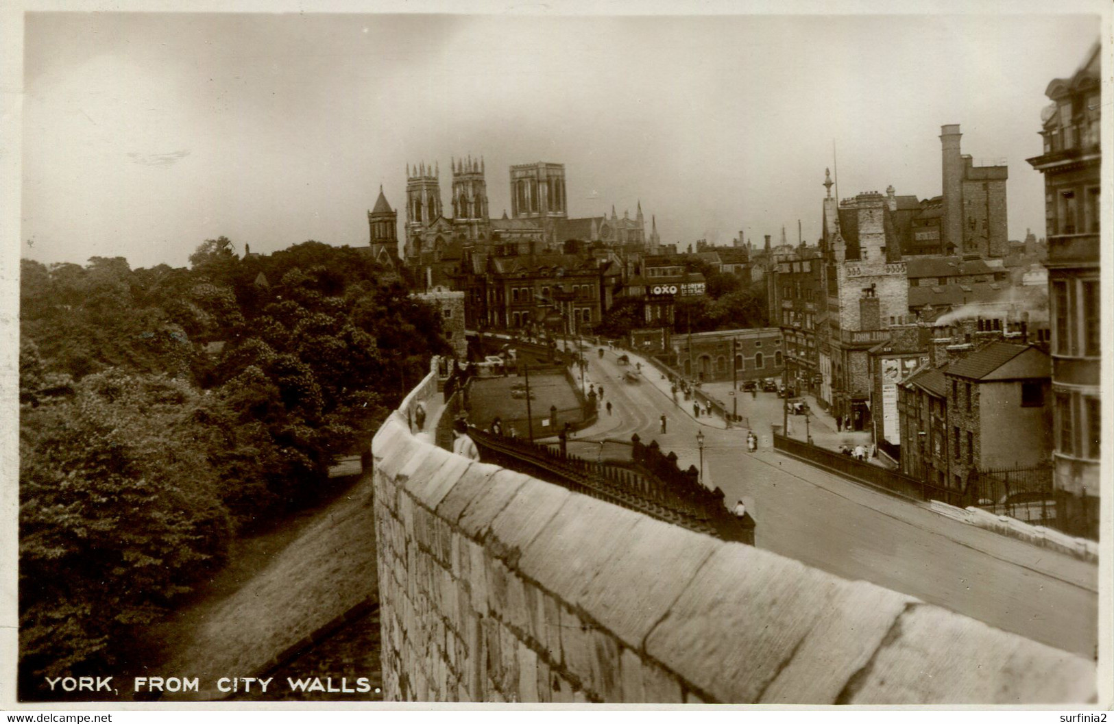 YORKS - YORK - FROM CITY HALLS RP  Y3792 - York