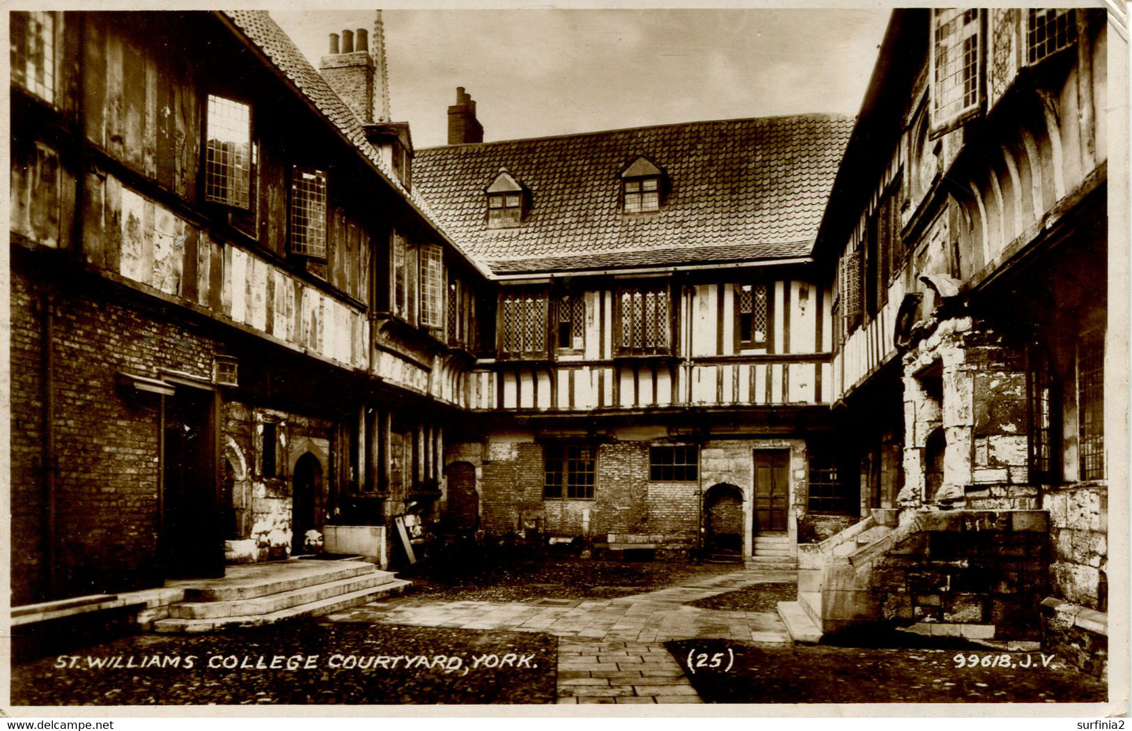 YORKS - YORK - ST WILLIAMS COLLEGE COURTYARD RP  Y3794 - York