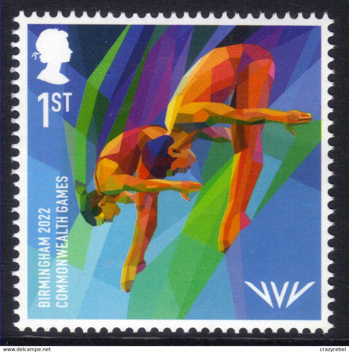 GB 2022 QE2 1st Commonwealth Games Birmingham Diving Umm ( R169 ) - Ungebraucht