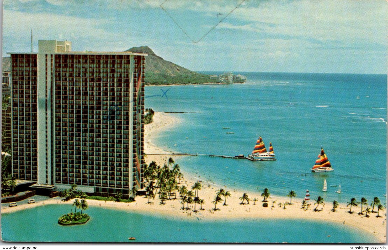 Hawaii Honolulu Hilton Hawaiian Village 1980 - Honolulu