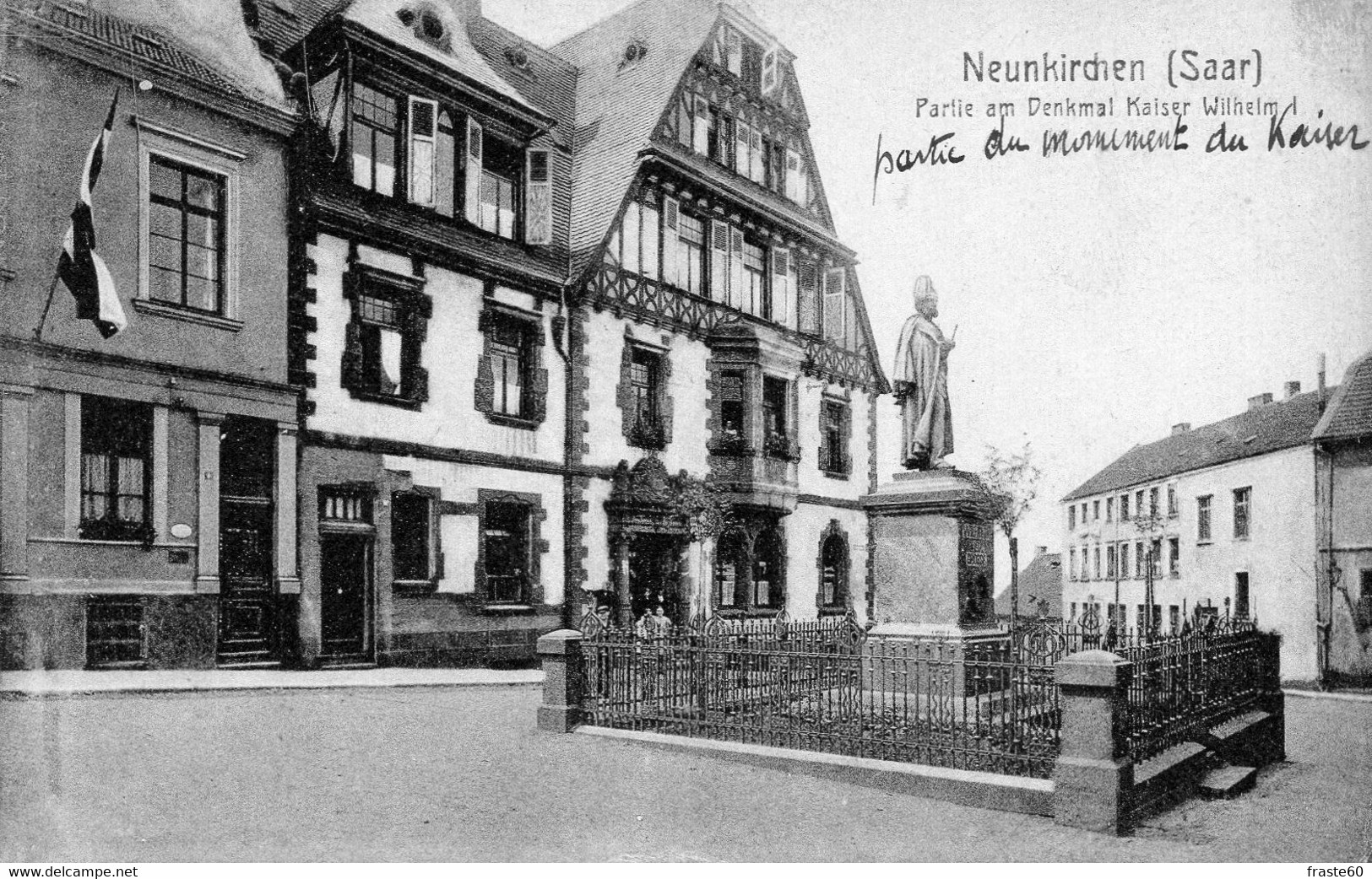 Neunkirchen - Partie Am Denkmal Kaizer Wilhelm - Kreis Neunkirchen