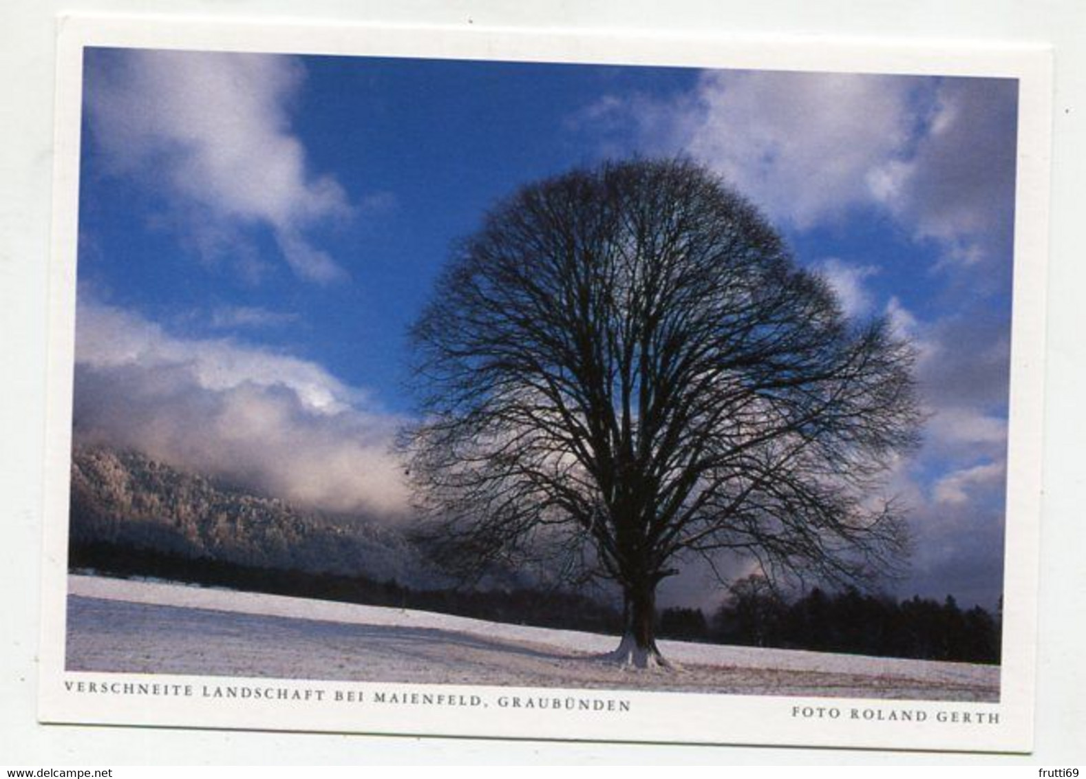 AK 074985 SWITZERLAND - Verschneite Landschaft Bei Maienfeld - Maienfeld