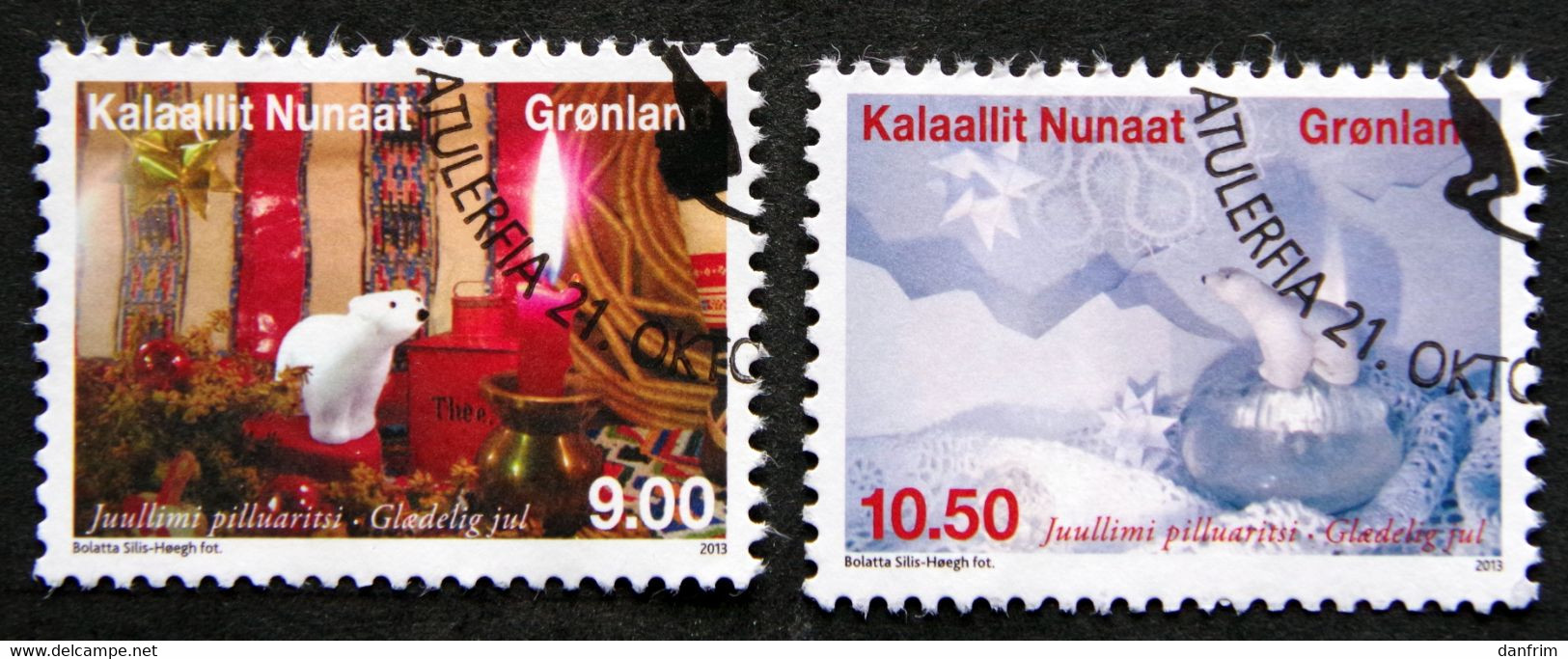 Greenland   2013  CHRISTMAS   Minr.653-54  ( Lot G 2588 ) - Gebraucht