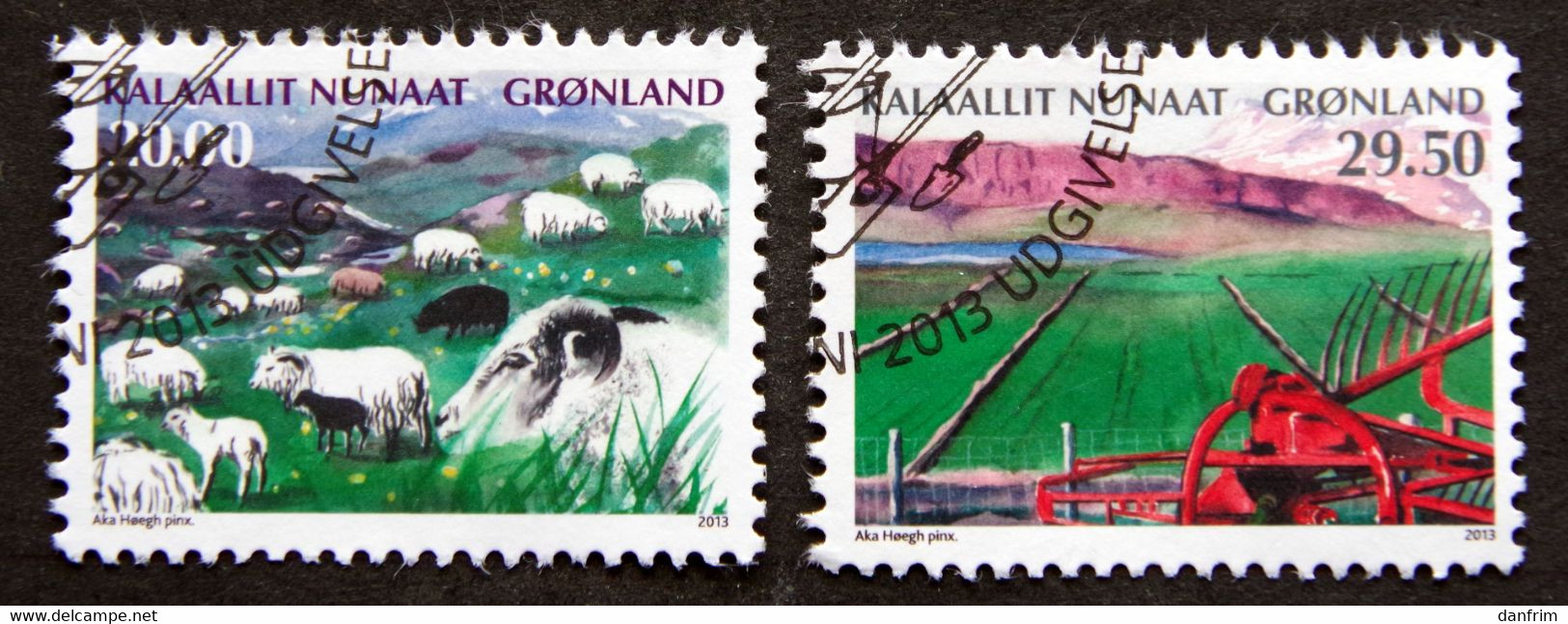 Greenland 2013  Agriculture  Minr.640-41   (lot E 2110 ) - Gebruikt