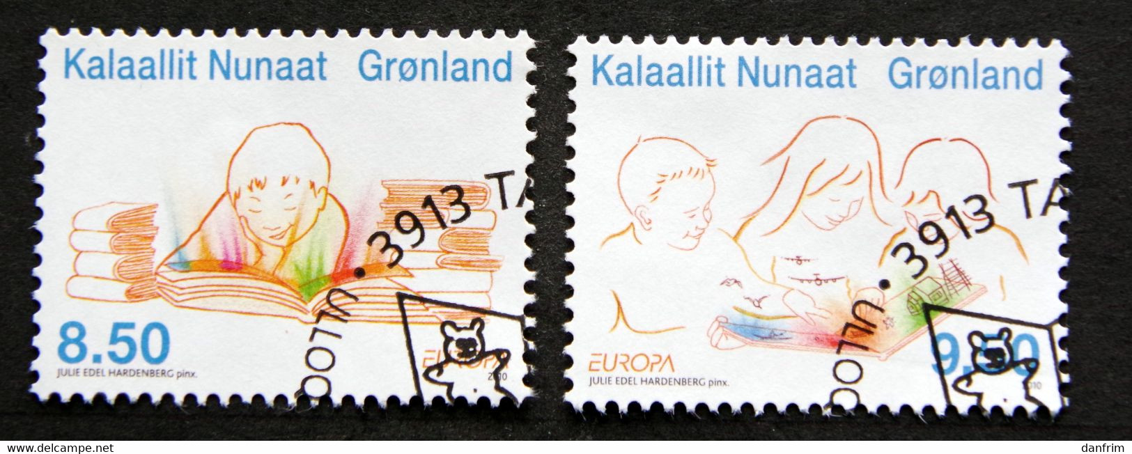 GREENLAND 2010  EUROPA   Minr.554-55 (O)   (lot E 2023) - Gebraucht