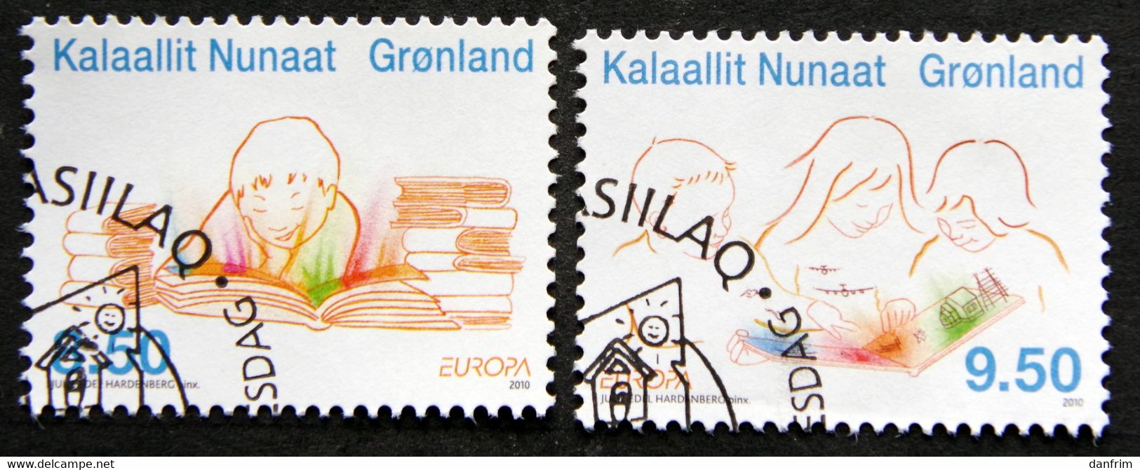 GREENLAND 2010  EUROPA   Minr.554-55 (O)   (lot E 2032) - Usati