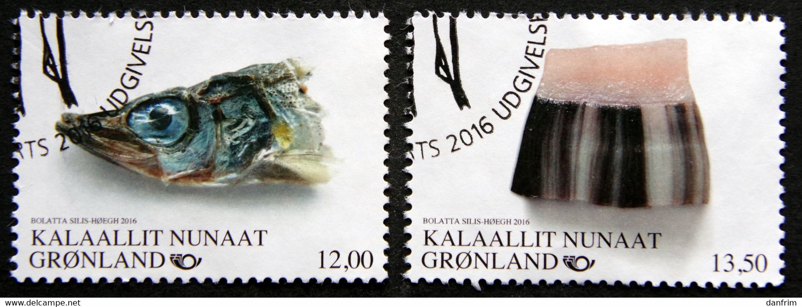 GREENLAND 2016 NORDEN  Gastronomie  Minr.724-25   ( Lot H 4 ) - Used Stamps