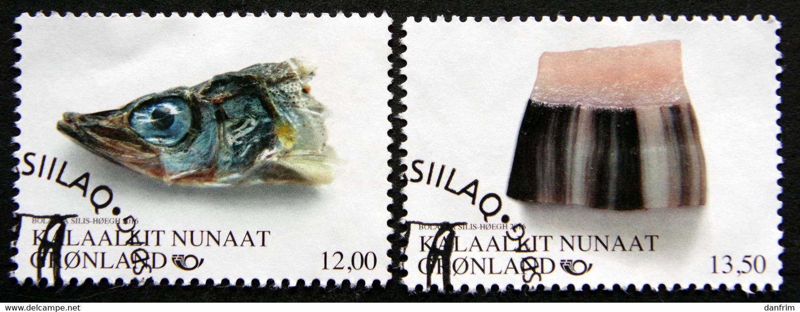 GREENLAND 2016 NORDEN  Gastronomie  Minr.724-25   ( Lot H 6 ) - Used Stamps