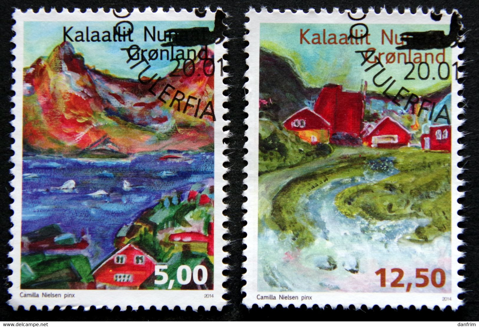 GREENLAND 2014    Greenlandic Songs  Minr.657-58     ( Lot H 21 ) - Gebruikt