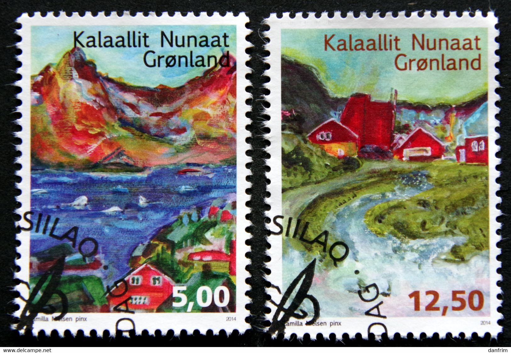 GREENLAND 2014    Greenlandic Songs  Minr.657-58     ( Lot H 23 ) - Gebruikt