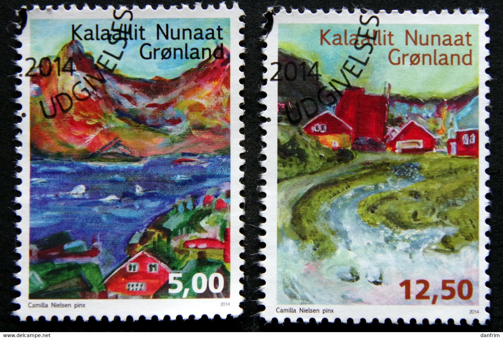 GREENLAND 2014    Greenlandic Songs  Minr.657-58     ( Lot H 24 ) - Used Stamps
