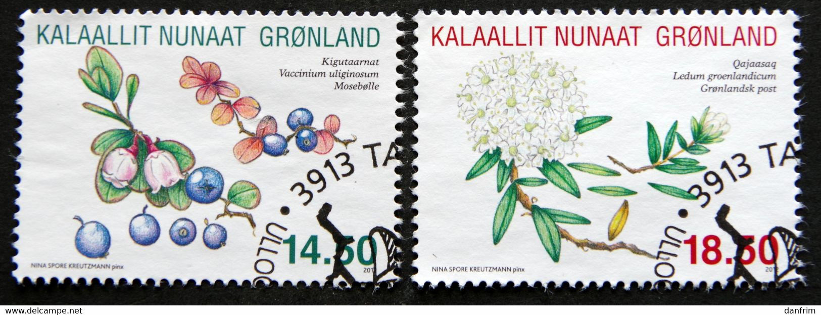 GREENLAND 2012  Herbs Plants   Minr.603-04   (lot H 47) - Gebraucht