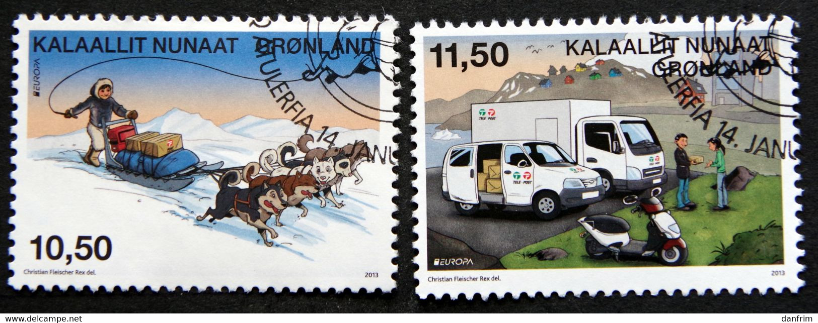 Greenland 2013  EUROPA / CEPT  Minr.632-33A    (lot H 53 ) - Usati