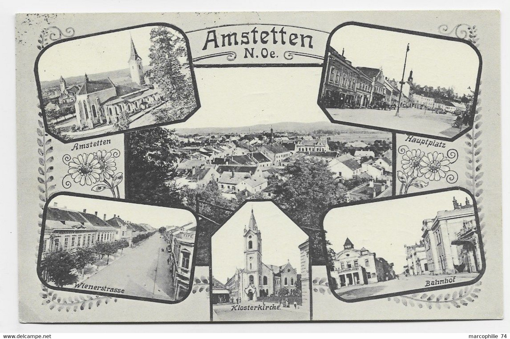 AMSTETTEN AUTRICHE AUSTRIA KARTE - Amstetten