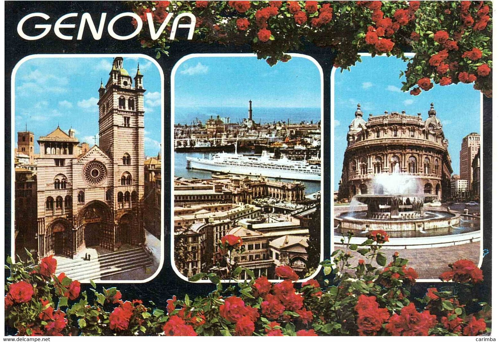 £500 LONTRA CARTOLINA GENOVA - 1981-90: Storia Postale