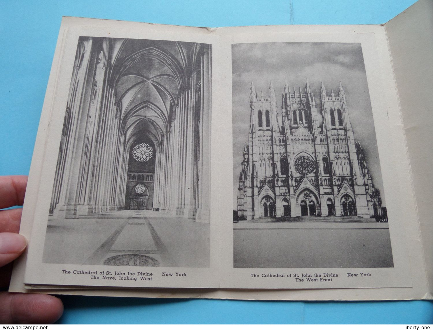 The CATHEDRAL Church Of St. JOHN The DIVINE In NYC ( See / Voir Scans ) >>> ( Carnet With Views ) ! - Églises