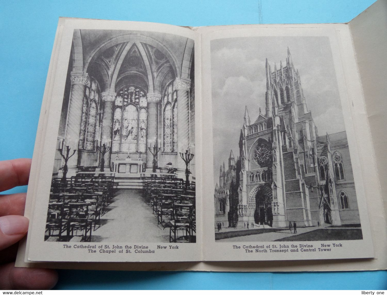 The CATHEDRAL Church Of St. JOHN The DIVINE In NYC ( See / Voir Scans ) >>> ( Carnet With Views ) ! - Churches