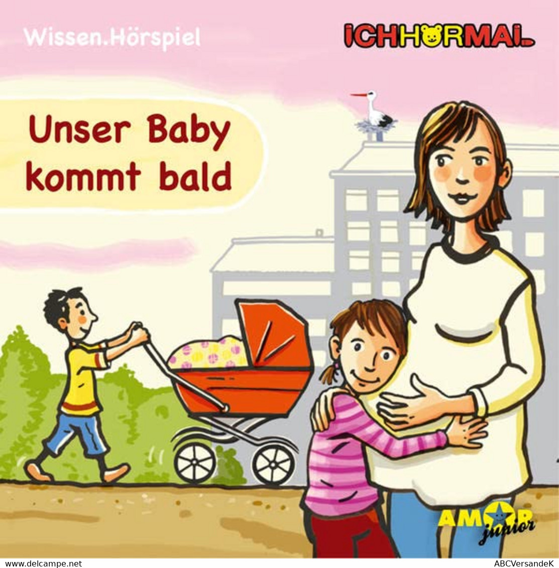 Unser Baby Kommt Bald - Wissen.Hörspiel ICHHöRMAL: Hörspiel Mit Musik Und Geräuschen, Plus 16 S. Ausmalheft - CD