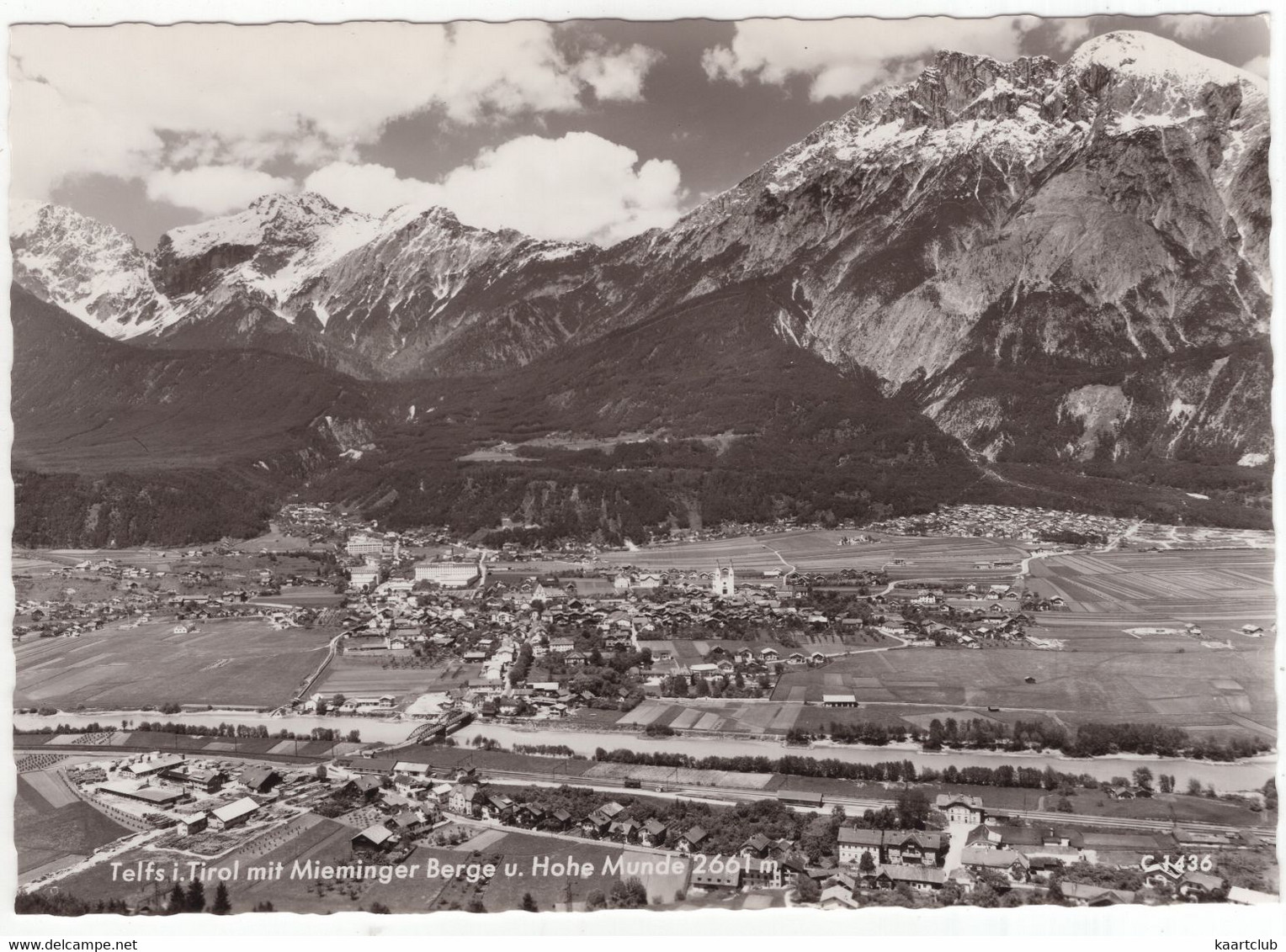 Telfs I. Tirol Mit Mieminger Berge U. Hohe Munde 2661 M -  (Österreich/Austria) - Telfs