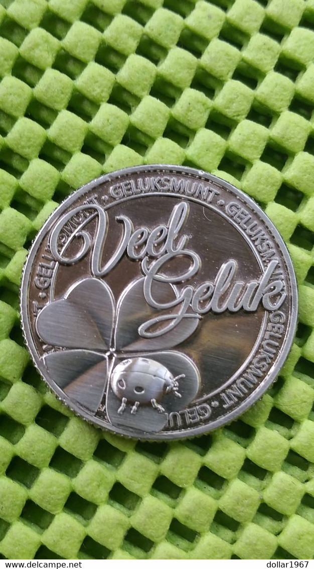 Pening : Veel Geluk  - The Netherlands - Souvenir-Medaille (elongated Coins)