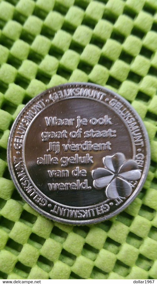 Pening : Veel Geluk  - The Netherlands - Souvenir-Medaille (elongated Coins)