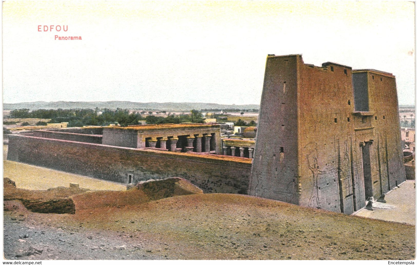 CPA-Carte Postale  Egypte Edfou Panorama    VM54433 - Edfu