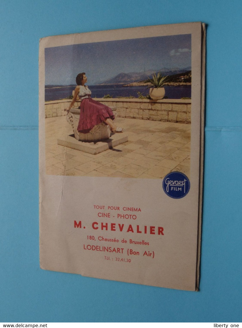 Mapje M. CHEVALIER Ch. De Bruxelles - LODELINSART (Bon Air) ( Zie / Voir Photo ) Mapje, Form. 15 X 10 Cm. ! - Supplies And Equipment