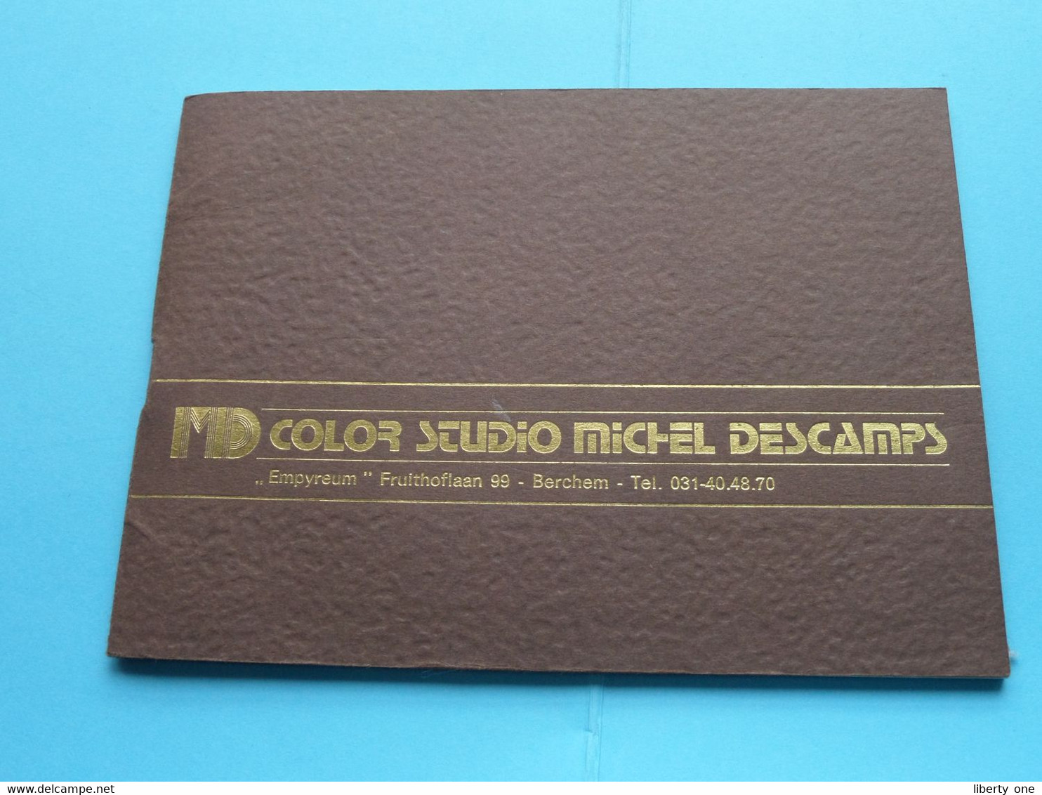 Album (klein) : MD Color Studio MICHEL DESCAMPS Empyreum Berchem ( Zie Scans ) Form. +/- 15 X 11 Cm. ! - Matériel & Accessoires