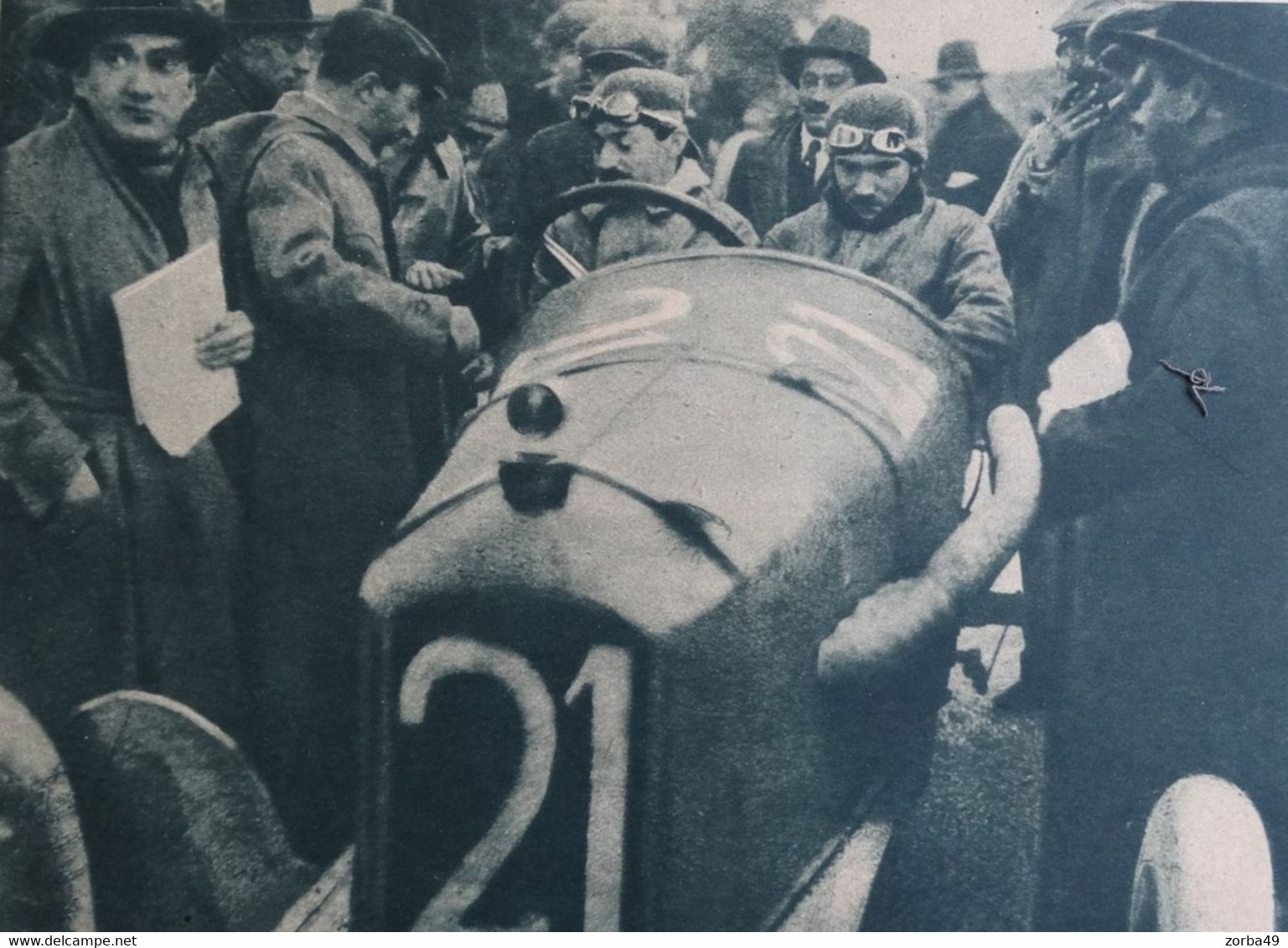 TARGA FLORIO Boillot Sur Peugeot 1919 - Automobile - F1