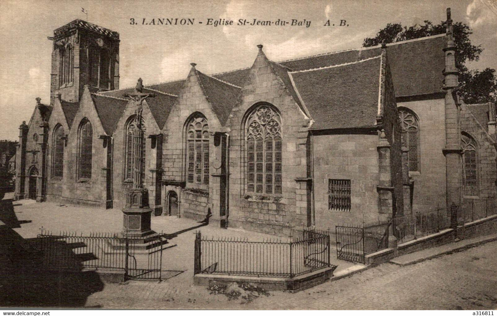 Lannion Eglise St Jean Du Baly - Lannion