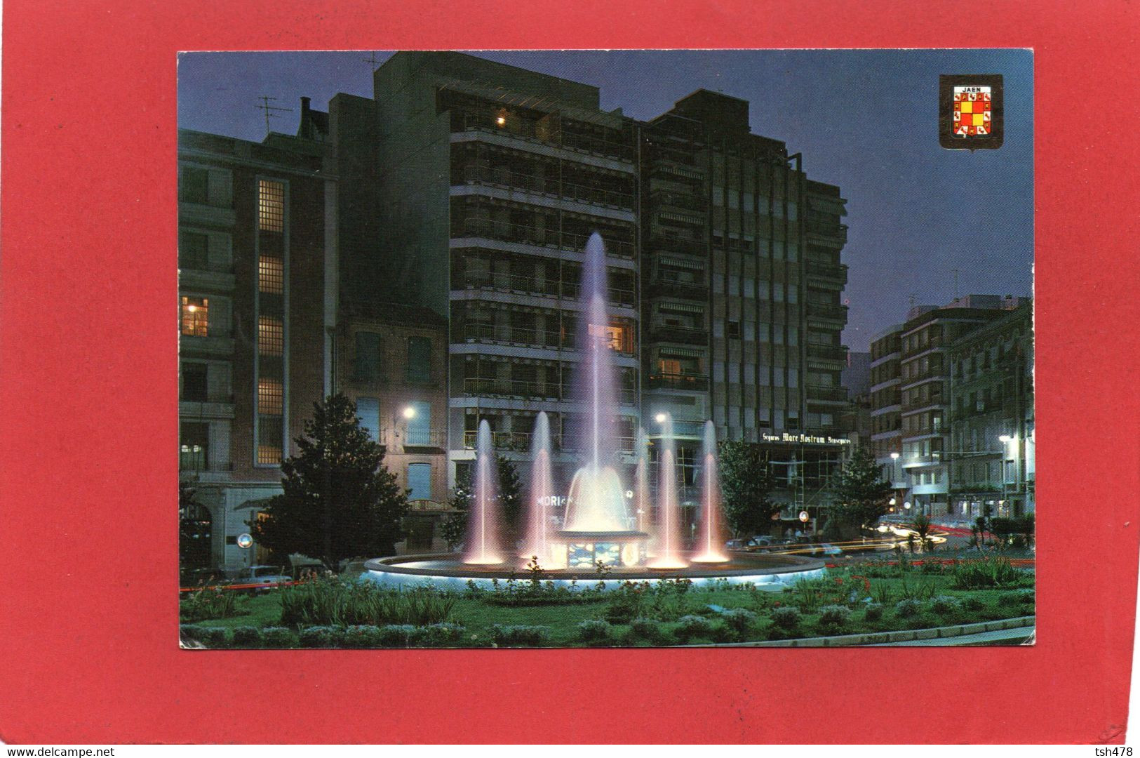 ESPAGNE----JAEN---Plaza De José Antonio--vista Nocturna--voir 2 Scans - Jaén