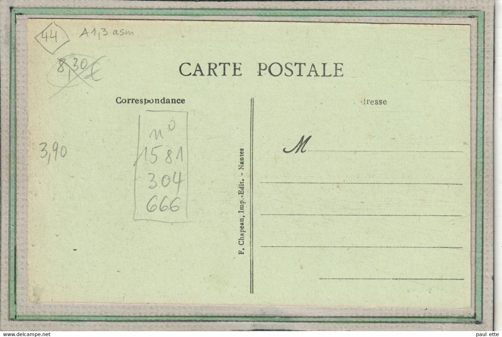 CPA - (44) CARQUEFOU - Aspect De La Buvette Du Carrefour De La Gare Dans Les Années 20 - Carquefou