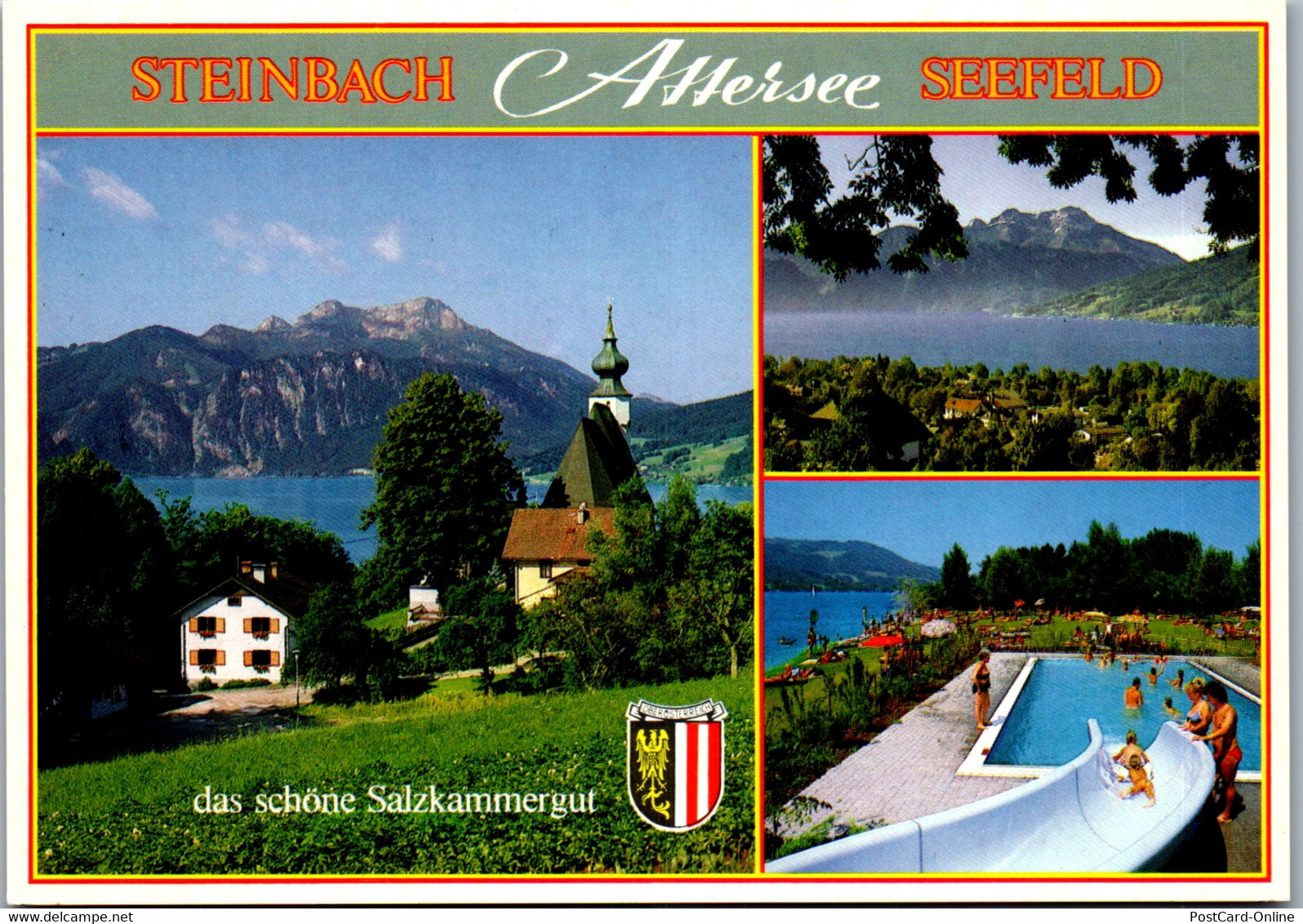 36746 - Oberösterreich - Steinbach Am Attersee , Seefeld - Nicht Gelaufen - Attersee-Orte